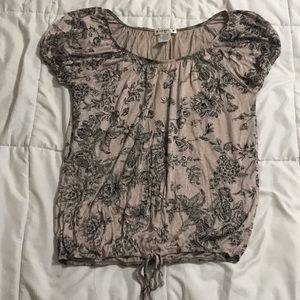 Agenda Victorian Pattern Blouse Shirt
